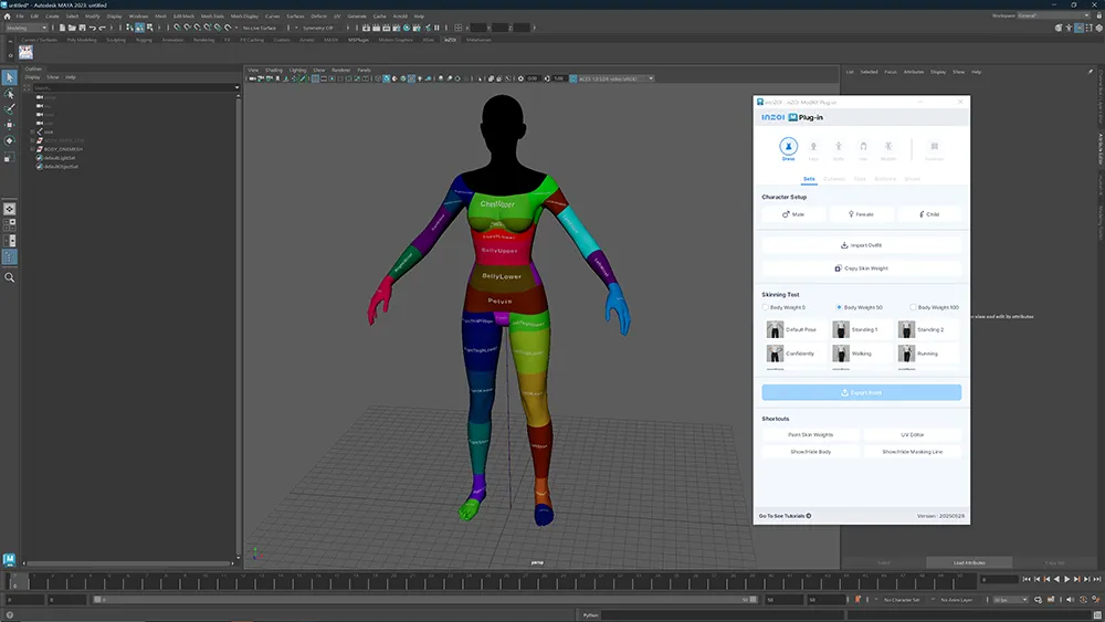 inZOI Blender and Maya Plugins
