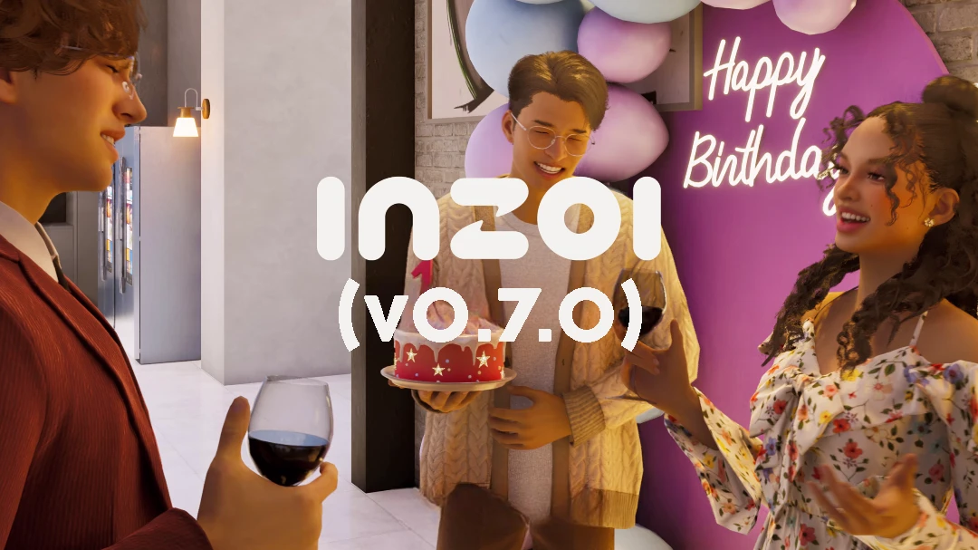 🎉 inZOI 1st Anniversary Update (v0.7.0) &ndash; From Empty World to Living Simulation